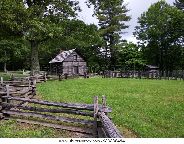 Puckett Cabin On Blue Ridge Parkway Stock Image Download Now