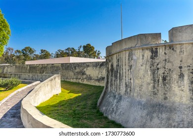 PUEBLA, MEXICO - JANUARY 5, 2019 Fort of Loreto Site Battle Cinco de Mayo Battle May 5, 1862 Monument Where Mexican General Ignacio Zaragoza Defeated French Puebla Mexico. 