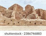 Pueblo del Arroyo at Chaco Canyon, New Mexico