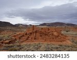 Pueblo ruins at Wupatki National Monument in Arizona