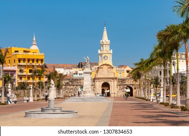 The Puerta del Reloj, Cartagena de Indias, Colombia - Powered by Shutterstock