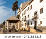 Puerta del Sol laundry room in the Realejo neighborhood, in Granada, Spain