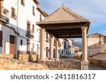 Puerta del Sol laundry room in the Realejo neighborhood, in Granada, Spain