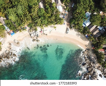 Puerto Angelito In Puerto Escondido, Mexico