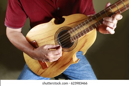 Puerto Rican Cuatro Player