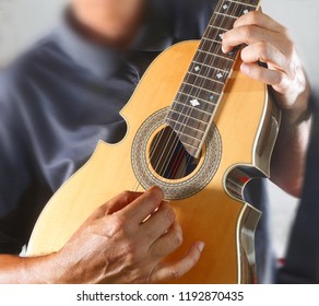 Puerto Rican Cuatro Player - Cuatrista