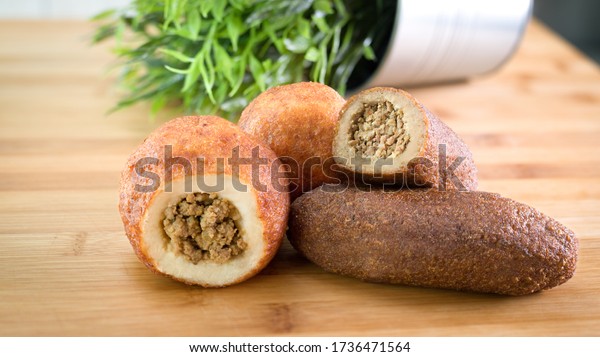 Puerto Rican Food Alcapurria Stuffed Meat Stock Photo Edit Now