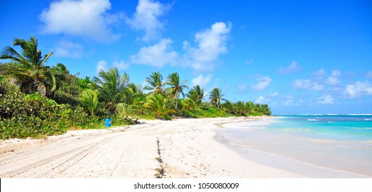 Puerto Rico White Sandy Beach Turquoise Stock Photo 1050080009 ...
