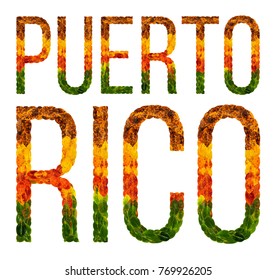 Puerto Rico Word Images, Stock Photos & Vectors | Shutterstock