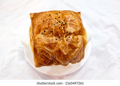 Puff Pastry Soup On The Desk