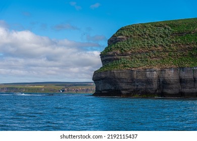 Puffin Island Near Husavik, Iceland