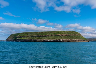 Puffin Island Near Husavik, Iceland