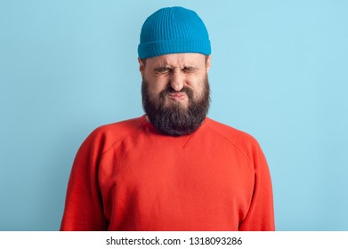 Unserious Hipster Making Grimaces Faces Camera Stock Photo (Edit Now ...