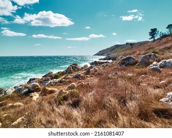 Puglia Coast In Southern Italy, Adriatic Sea Coast