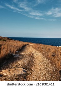 Puglia Coast In Southern Italy, Adriatic Sea Coast