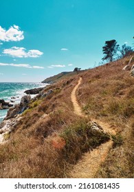 Puglia Coast In Southern Italy, Adriatic Sea Coast