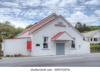 Puhoi Centennial Hall At New Zealand