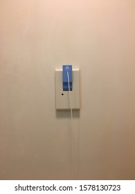Pull cord for assistance bathroom