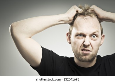 Pulling Hair Out High Res Stock Images Shutterstock