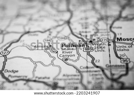 The Pullman on USA map