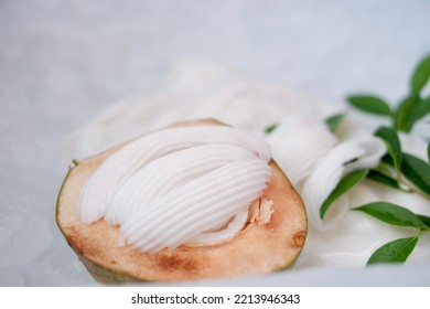 The Pulp Of The Coconut  It Is White And Soft.  Used As A Raw Material For Cooking  Or Asian Snacks  Make A Coconut Cake Or Fruit Juice As A Handicraft.