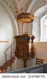 Pulpit of the Danish National Church. Pulpit of the old Danish National Church.