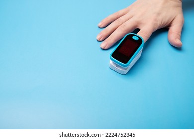 Pulse Oximeter On The Finger, Hypoxia