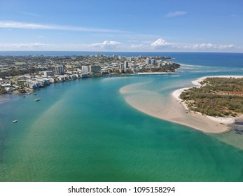 Pumicestone Passage Caloundra Golden Beach Sunshine Stock Photo ...