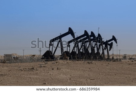 The Pump jack at work