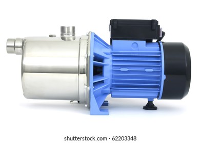 Pump Water Industry With An Electric Motor