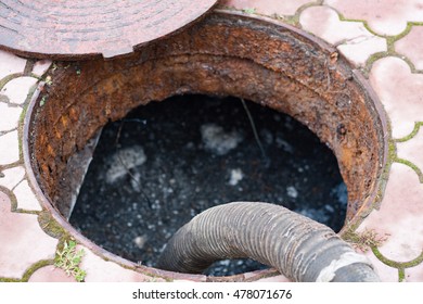 Pumping Sewage From The Hole