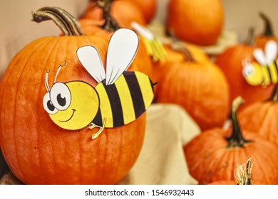 Pumpkin And Bee Theme On Halloween!!