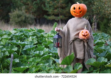 pumpkin head deamon horror