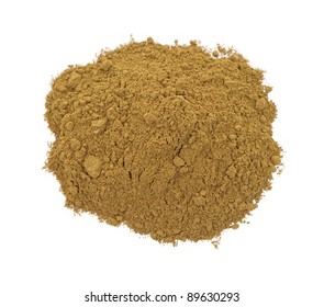 Pumpkin Pie Spice Isolated On A White Background.