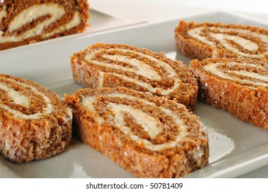 Pumpkin Roll Upclose