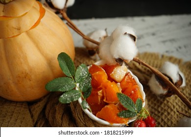 Pumpkin And Rosehip Jam For Breakfast