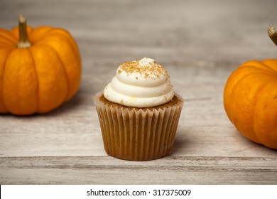 Pumpkin Spice Cupcake