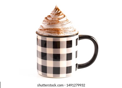 Pumpkin Spice Latte Isolated On A White Background