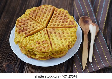 Pumpkin Waffles