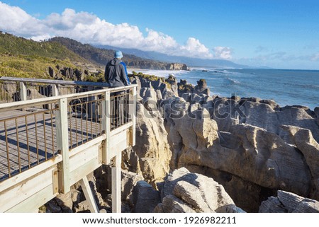 Similar – Image, Stock Photo sundowner Nature Landscape