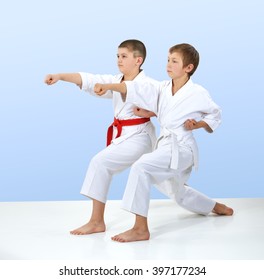 Punch Arm Athletes Beating Karategi Stock Photo 397177234 | Shutterstock