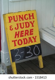 Punch And Judy Board