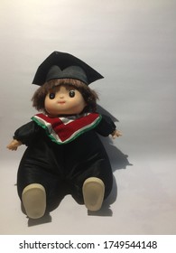 Pundit Doll On White Background