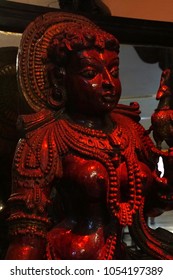 PUNE, INDIA - OCT 2, 2017 - Meenakshi, Consort Of Shiva, Raja Dinkar Kelkar Museum, Pune, India