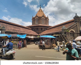 Pune/india-aug 25 2019: Mahatma Phule Bhaji Mandai In Pune