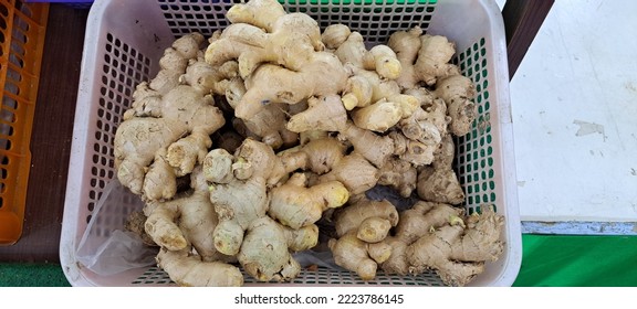 pungent aromatic spice aka gingers - Shutterstock ID 2223786145