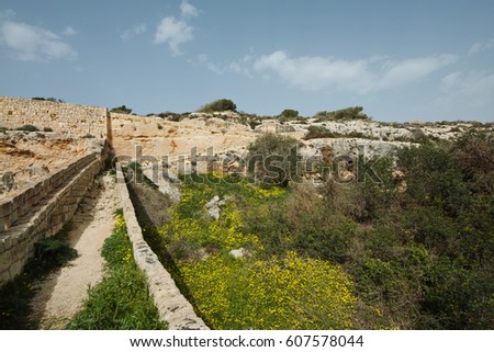 Punic necropolis and tombs