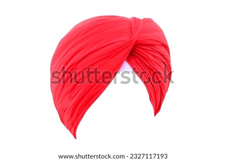 Punjabi men Paghdi (turban) closeup