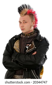 Punk Guy With Mohawk