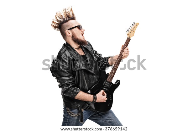 punk rock electric guitar